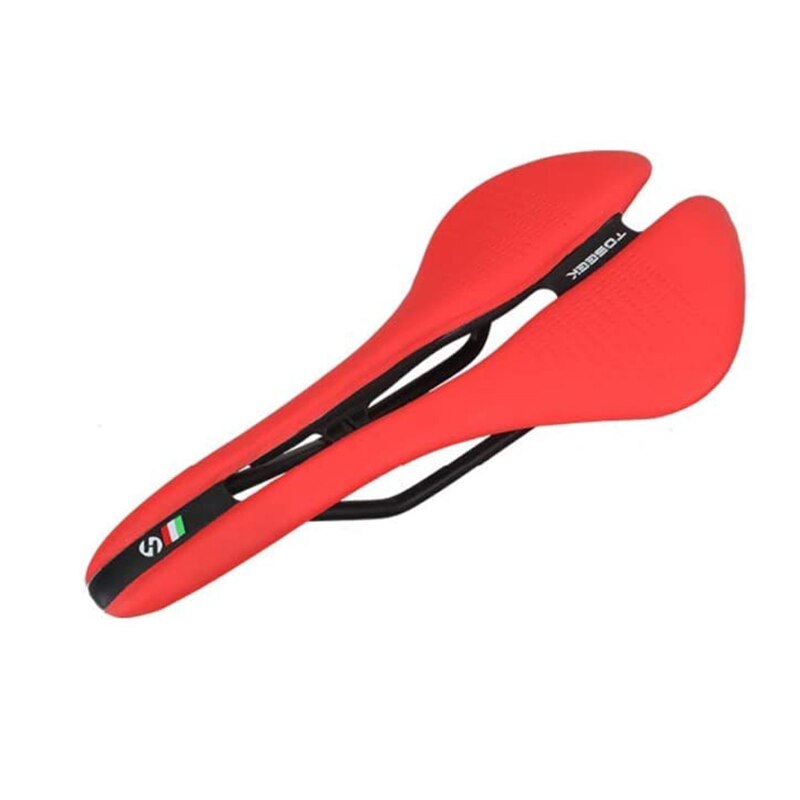 Toseek comfortable hollow bike saddle, lightweight bike seat for cycling, mtb, road bike, folding bike