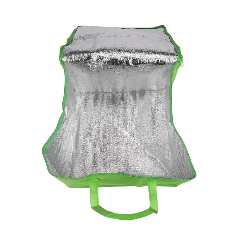 Foldable Large Cooler Bag Portable Food Cake Insulated Bag Aluminum Foil Thermal Box Waterproof Ice Pack Lunch Box Bag