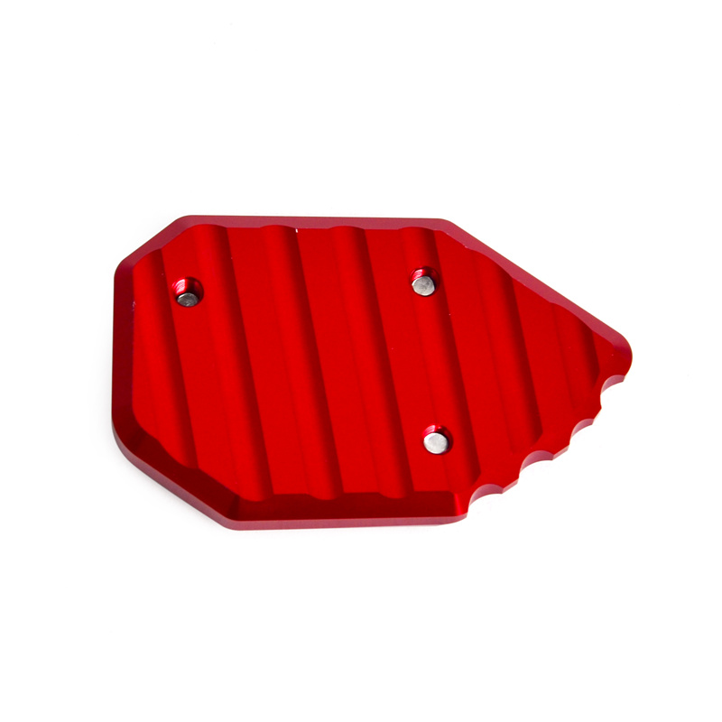 CNC Extension Parking Kickstand Pedaal Side Stand Plaat Vergroten Pad Houder Voor MV Agusta Brutale 1078 08-12/ 990R 10-12 F4 04-15