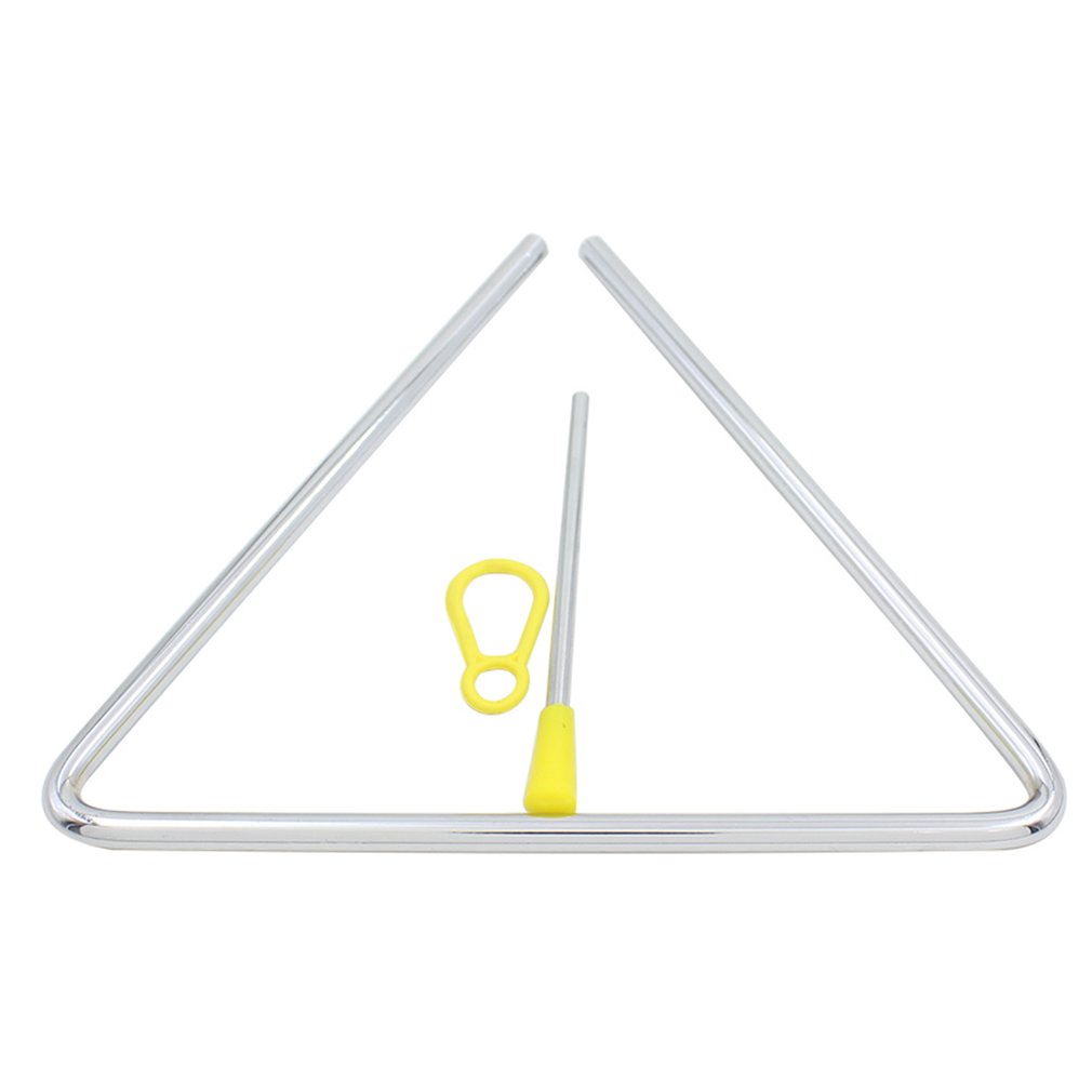 1pc 7/8 Inch Triangle iron Orff Musical Instruments Band Percussion Educational Musical Triangolo