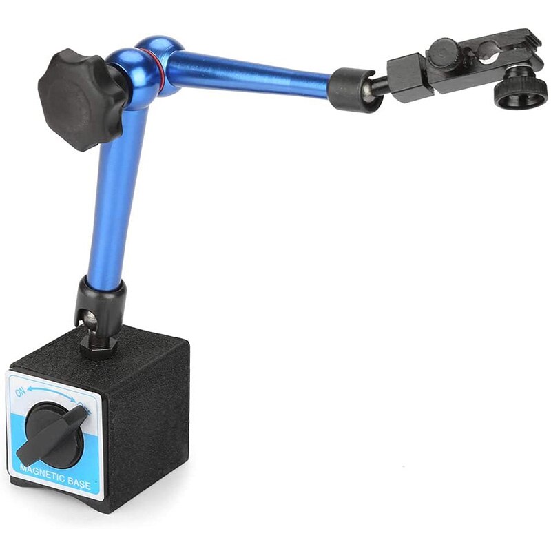 Soporte-Dial magnético-Universal, soporte de precisión ajustable, magnético Flexible para comparador de esfera Digital