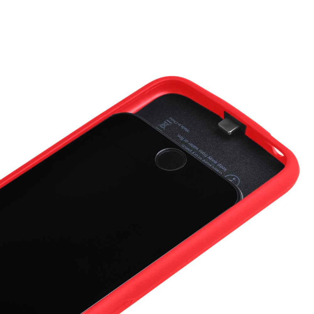 2800 Mah Batterij Oplader Voor Iphone 6 6 S 7 8 Batterij Case Power Bank Opladen Gevallen Oplader Ultra slanke Externe Back Pack