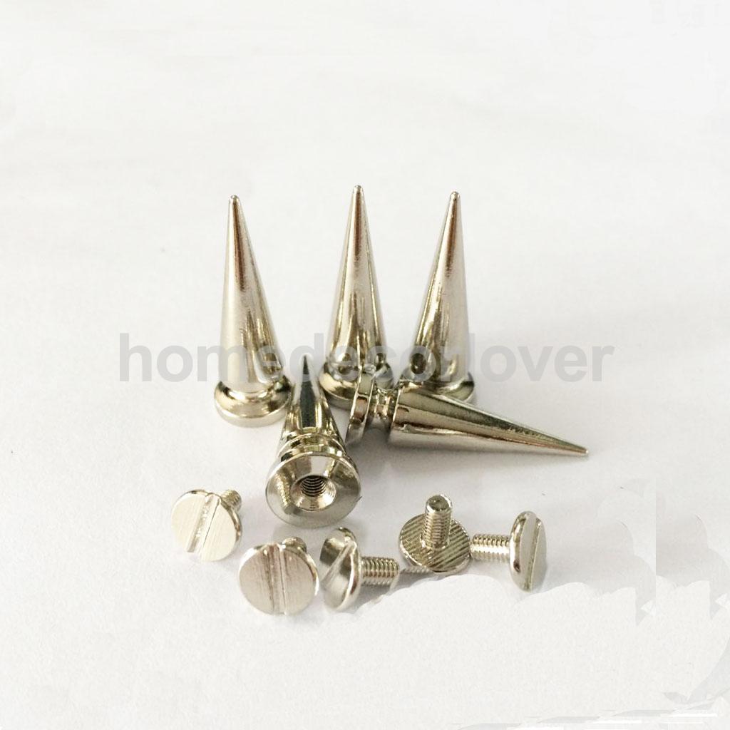 100 Uds 8/10/15mm Estrella Tachuelas De Cobre Metal Cuero