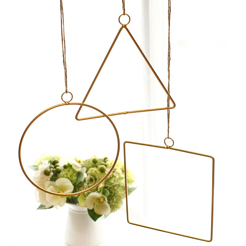 Jo liv hengende måke ornament blomsterkrans krans ordning geometri stativ til baby dusj bryllupsfest landskaps rekvisitter