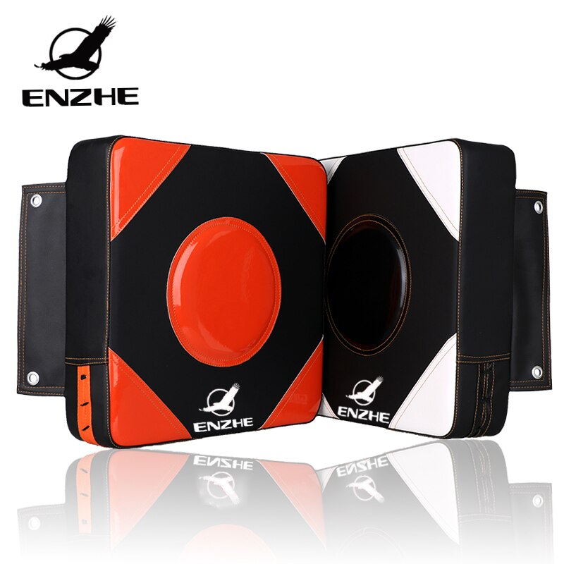 ENZHE-llave de Taekwondo para Kick Boxing, almohadilla de pared blanca y naranja