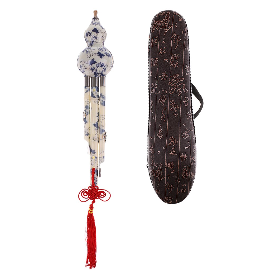 Hulusi – flûte chinoise traditionnelle à citrouille C/Bb, Instrument