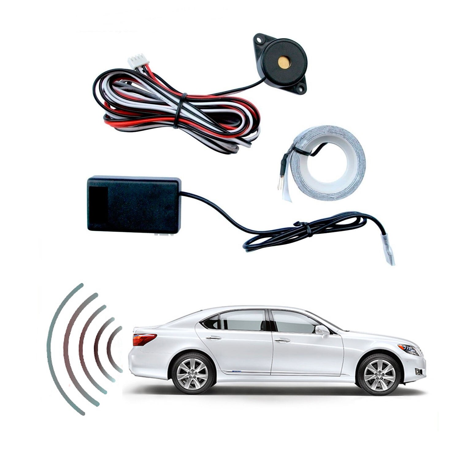 Sensore Di Parcheggio Invisibile Elettromagnetico Geen Fori Parking Sensor U-301