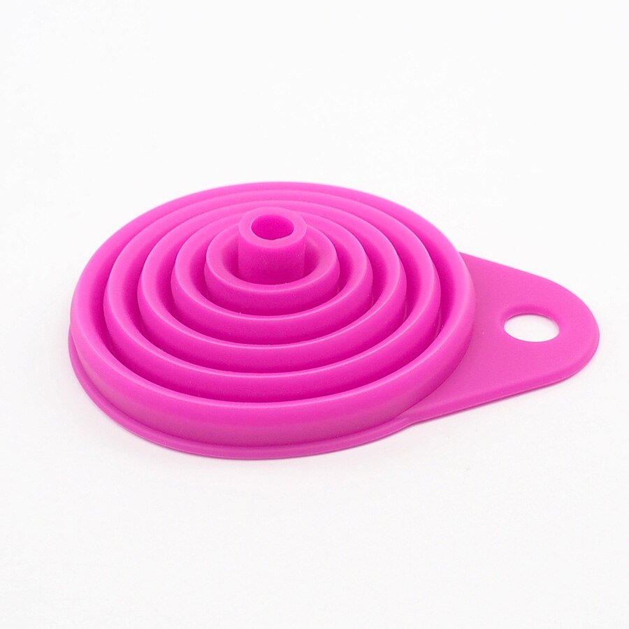 1pc mini silicone hopper Foldable Funnel Hopper Kitchen Cozinha Cooking Tools Accessories plaster shovel hopper Kitchen Gadgets: 7