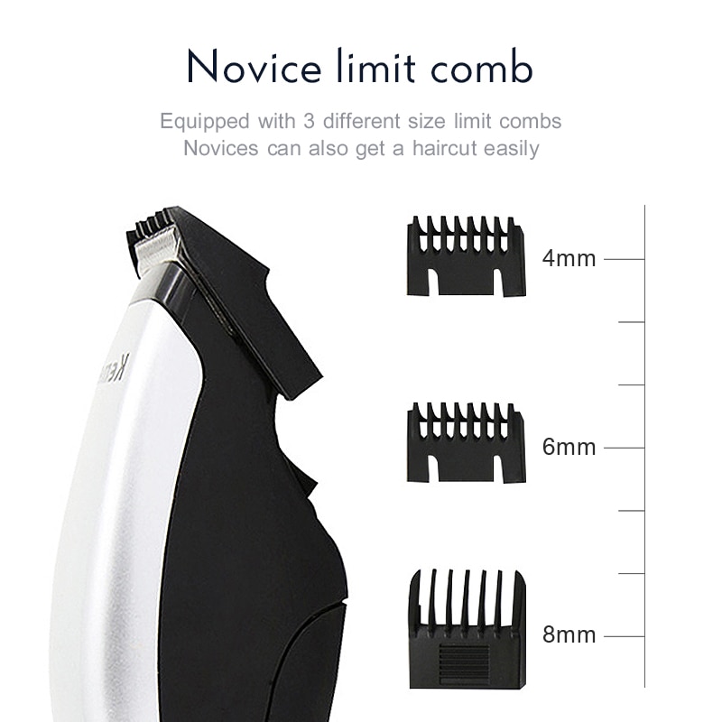 Kemei KM-666 mini włosy trymer elektryczna maszynka robić strzyżenia włosów maszyna robić cięcia depilator dla brody brzytwa fryzjerska