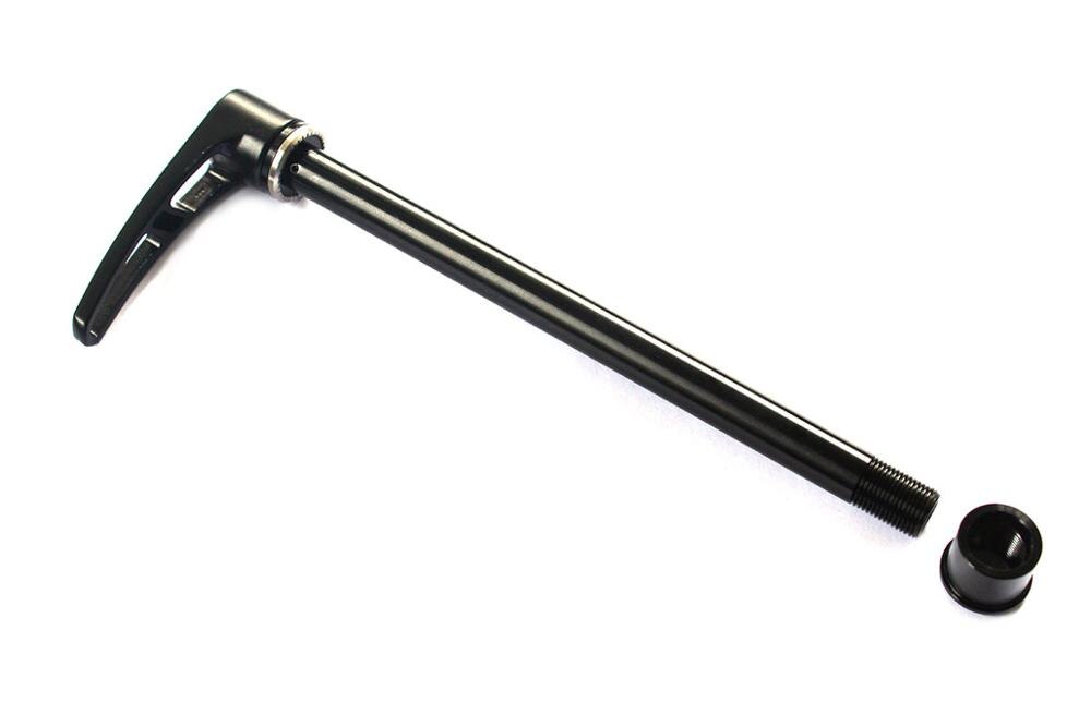 Disponible rueda trasera de bicicleta, pinchos de eje pasante de 12x142mm de longitud, Paso de rosca de 168mm, eje pasante para bicicleta de montaña o carretera hecho a medida