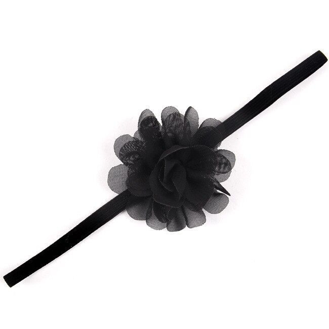 1 Piece MAYA STEPAN Children Headdress Chiffon Flower Hairband Baby Newborn Girls Hair Rope Headband Headwear Headwrap: 10