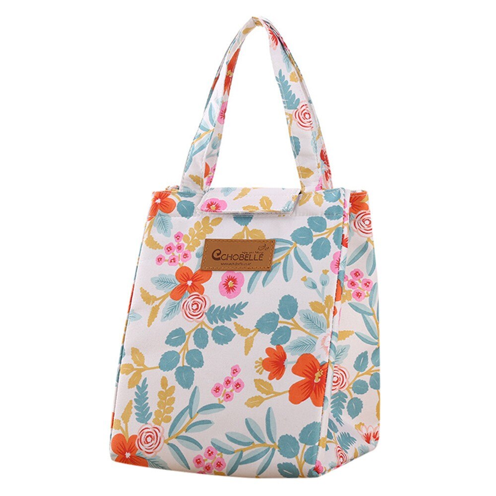 Thermal Portable Insulated Cooler Food Storage Bag Lunch Carry Tote Storage Case Fabric Bags Sac Isotherme Lunch Box: E