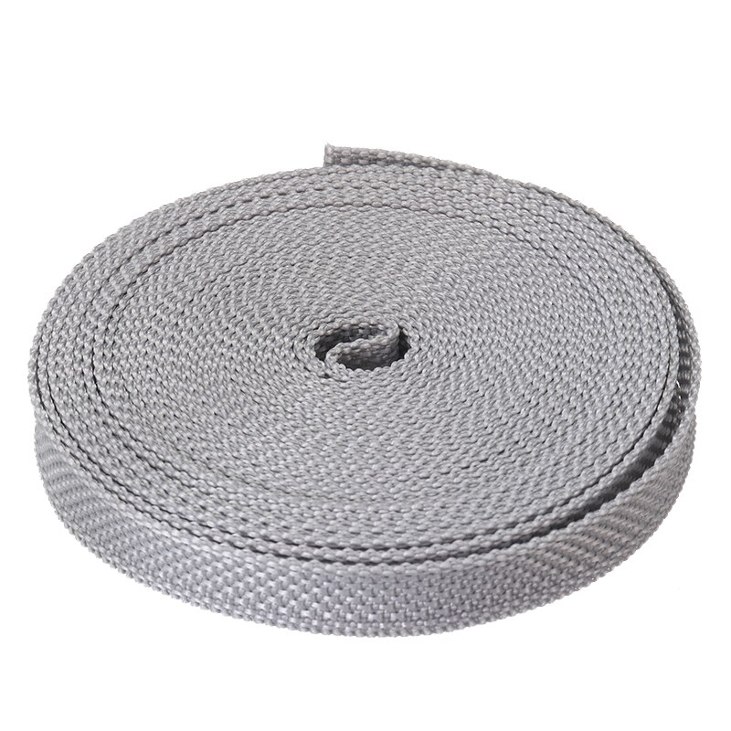 5M Roller Shutter Strap Gray 14mm Wide Webbing DIY Replacement For Winder Box Cable Holder Cord Protecting Cable Organizer