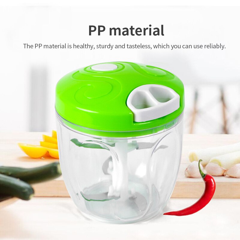 Portabel mixer kök manuell matberedare mixer hackare skivare säker och hållbar kök hushållsmixer