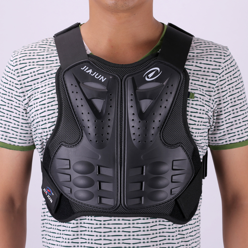 Body Protector armor motorjacks Motocross back shield mouwloos vest Spine Borst Beschermende gears Jacket mens