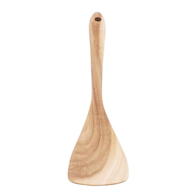7 typer thai teak trä turner spatel ris sked stor soppa skopa för matlagning trä köksredskap leveranser: 774314