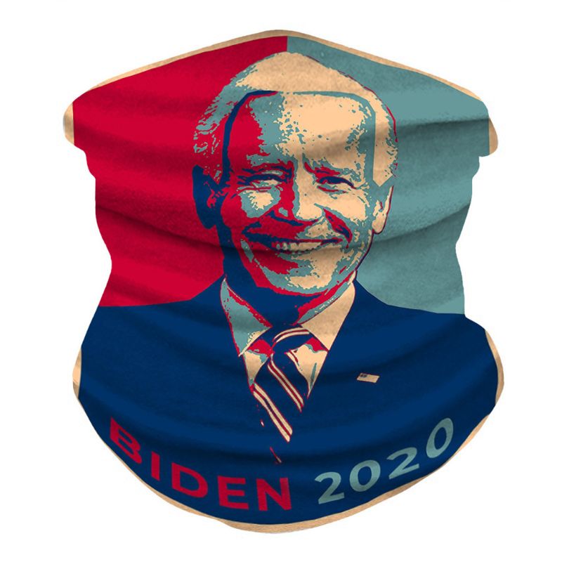 Joe biden bedrukt gezichtsmasker halve zon stofbescherming sjaal 3d print  x3uf: 11