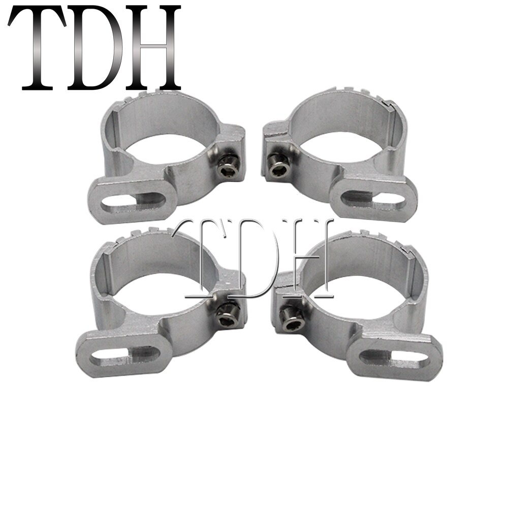 Kit de montaje de abrazaderas de carenado de faro delantero de motocicleta de aluminio para Harley Cafe Racer 35-50mm tenedores accesorios de moto