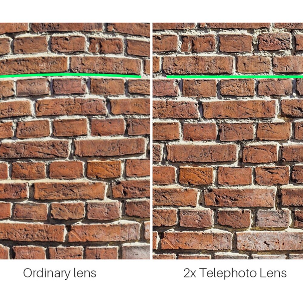 65mm 4k hd teleobjektiv portræt telefon telefoto linse ingen forvrængning til iphone samsung smartphone