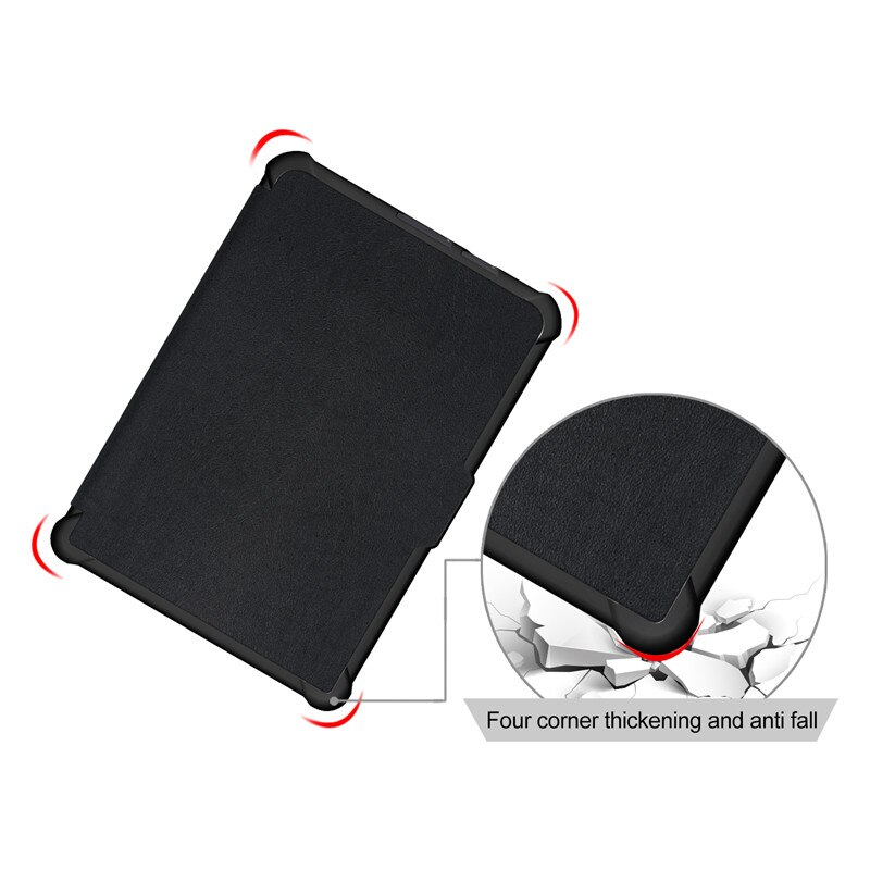 Fodral för kobo clara  hd 6 "ebook-reader skyddande omslag för kobo clara hd  n249 6.0 tum pu läder auto sleep wake case