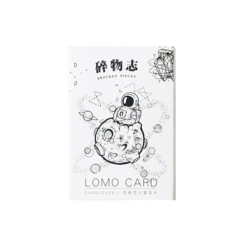 28 Sheets/Set Novelty Broken Objects Mini Greeting Card Postcard/Wish Card/Christmas And Year