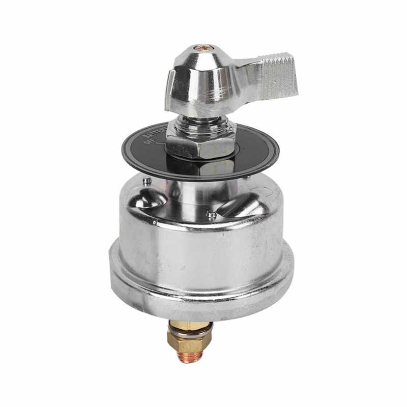 Master Battery Disconnect Switch Waterproof Master Battery Power Cut Isolator for Engineering Vehicle