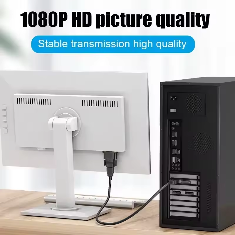 DVI to HDMI Adapter DVI 24+1 to HDMI-Compatible DVI Male to HDMI-compatible Video Converter for HDTV PC Projector
