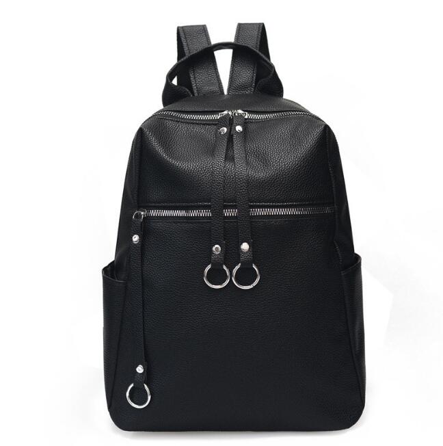 Chuwanglin kvinner ryggsekker lær ryggsekk skulder dagsekk kvinnelig ryggsekk mochilas mujer uformell skolesekk til jenter  f52501: misligholde tittel