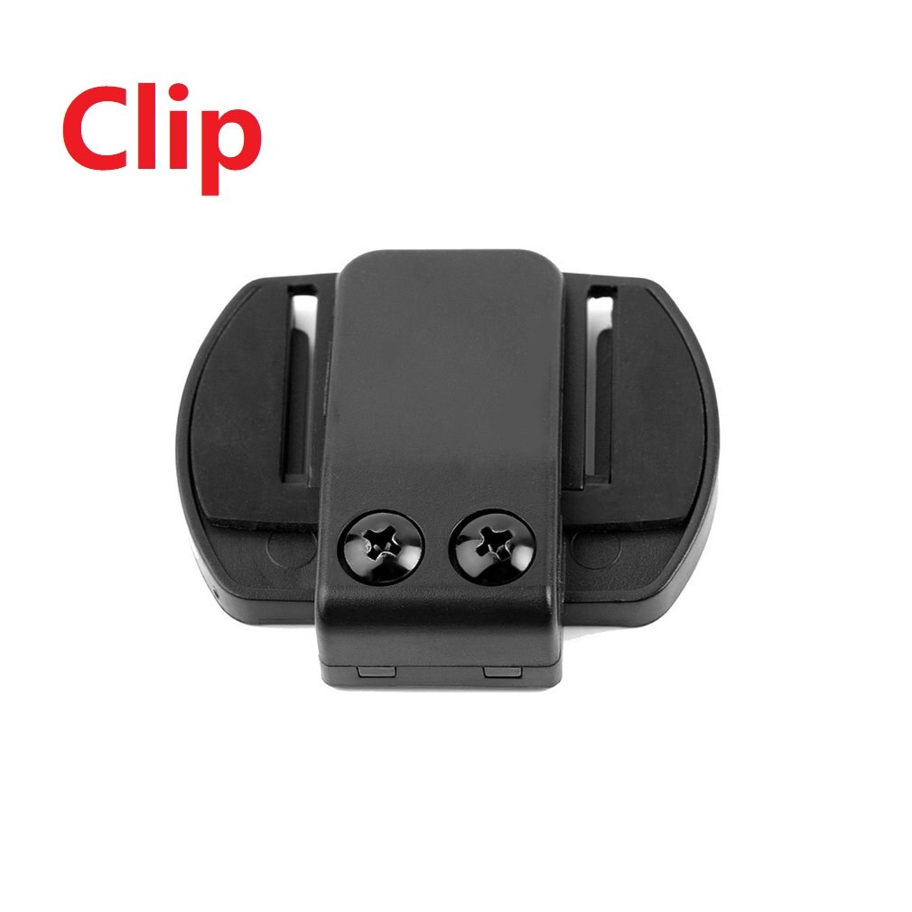 Micro haut-parleur casque V4/V6 Interphone casque universel casque Interphone pince pour moto Bluetooth dispositif: Bleu