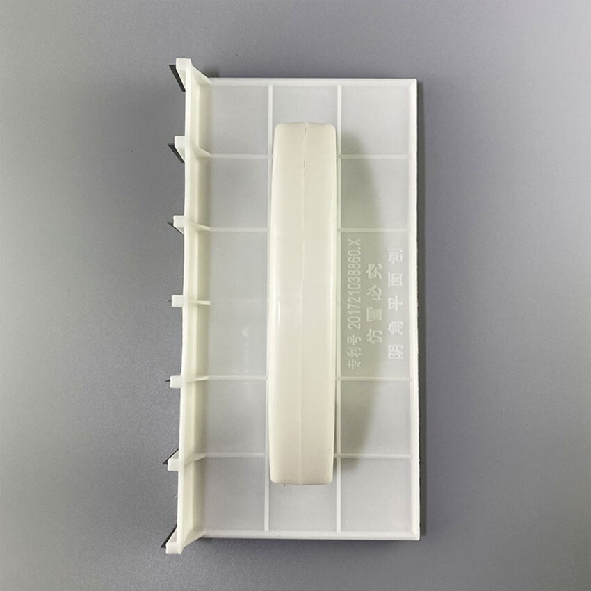 Wall Inside Corner Planer Trowel 2 in 1 Right Angle Wall Corner Finish Polishing Trowel 7-tooth Blade Serration for Masonry