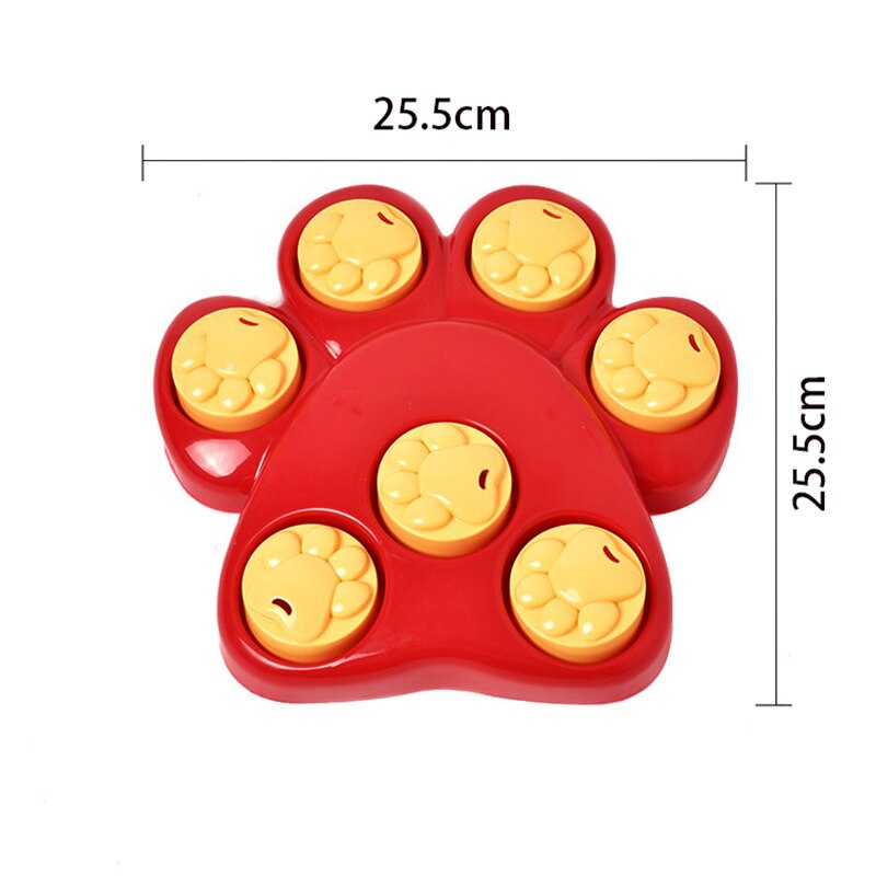 Dog Interactive Games Puzzle Toys Dog Food Puppy Fun IQ Educational Treat Box Slow Feed Bowl Nontoxic Food Plate Dish