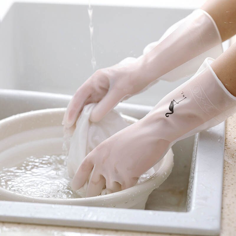 Accessoires de cuisine gant de nettoyage vaisselle gants de lavage outils de nettoyage ménagers multifonctionnel Portable en caoutchouc Latex étanche