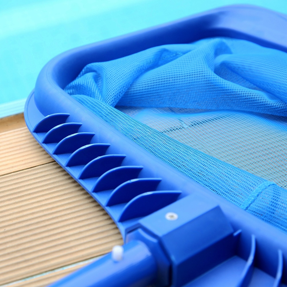 Bærbar svømmebassin rengøringsnet swimmingpool skimmer dam bladnet værktøj til swimmingpool