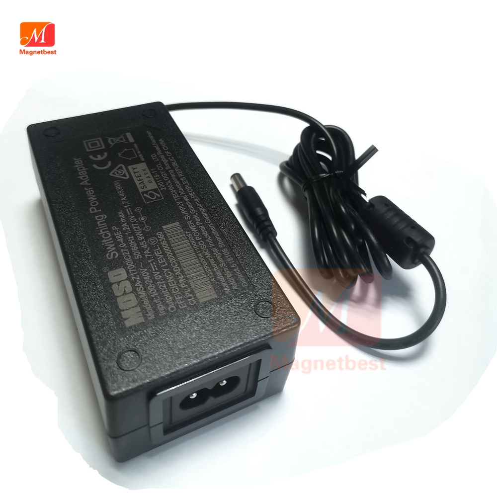 Original MOSO 27V 1.7A Adapter Charger AC DC Transformer Switching Power Supply With EU US AU UK Cable Cord 5.5*2.1mm Converter