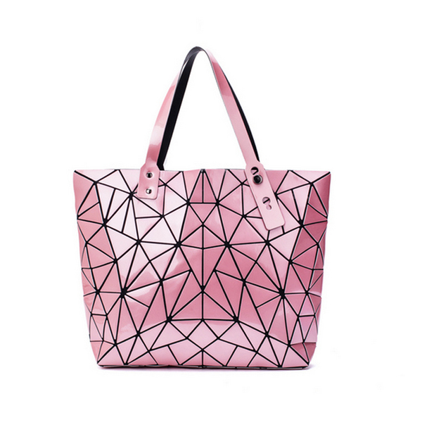 sac a main Bao Tassen Voor Vrouwen Fashoin Top-Handvat Tassen Hologram Schoudertas Tote Kleine Keten crossbody Tassen bolso mujer: pink