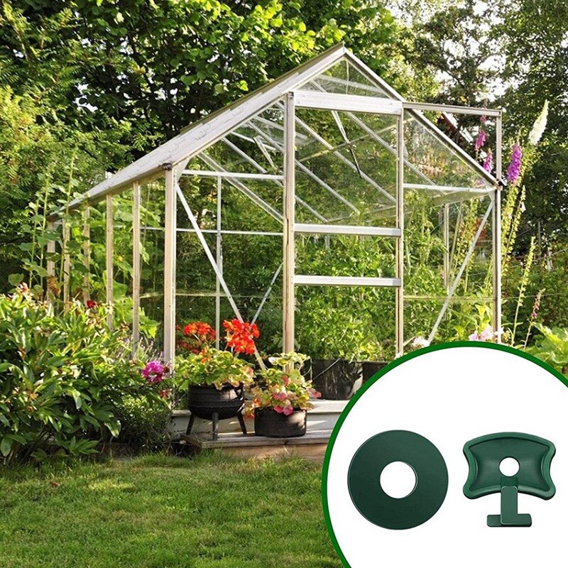 Greenhouse Twist Clips,Greenhouse Fixing Clips and Washers Greenhouse Extender Corner Clips for Greenhouse Shading