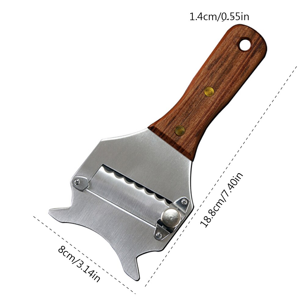 Multifunctional Truffle Slicer Stainless Steel Chocolate Truffle Shaver Knife Truffle Slicer Grater Cutter Shaver Kitchen