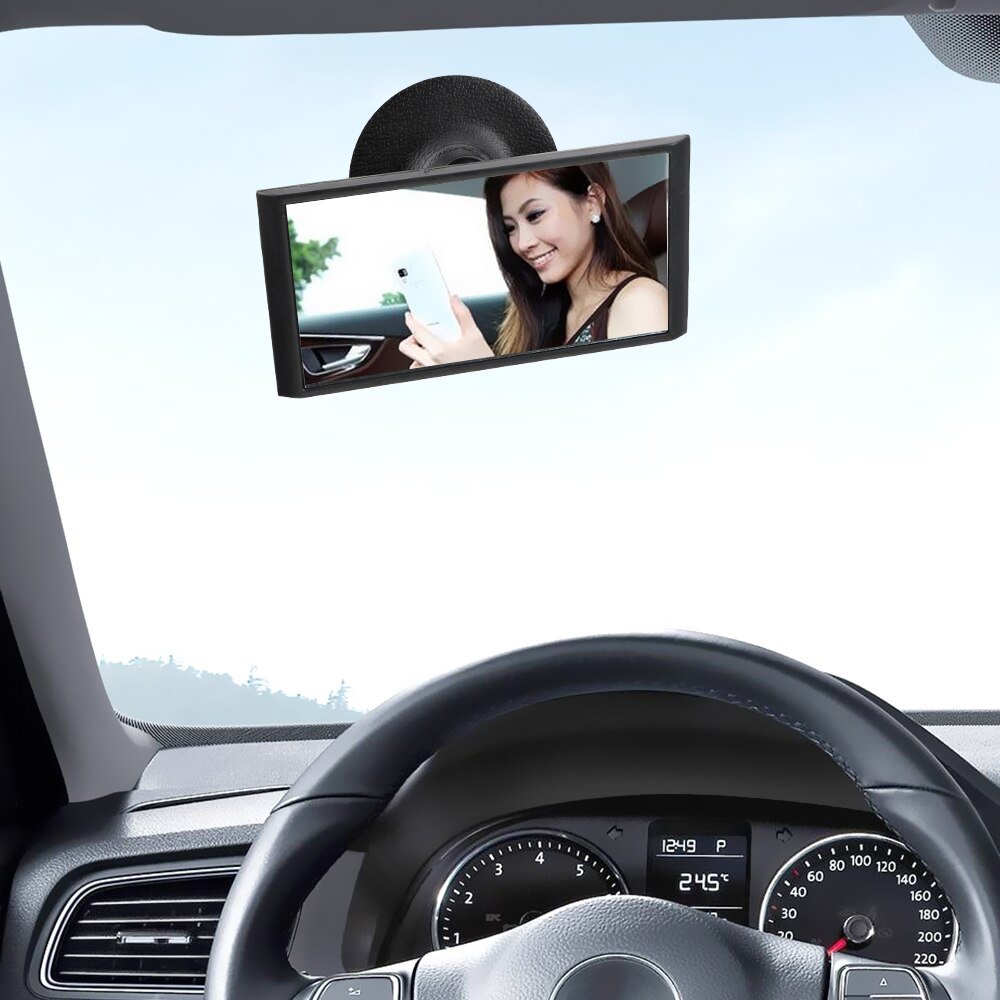 Achteruitkijkspiegel Universele 360 Rotatie Verstelbare Auto Achterbank Baby View Mirror Auto Accessorie Zuignap Baby Spiegels