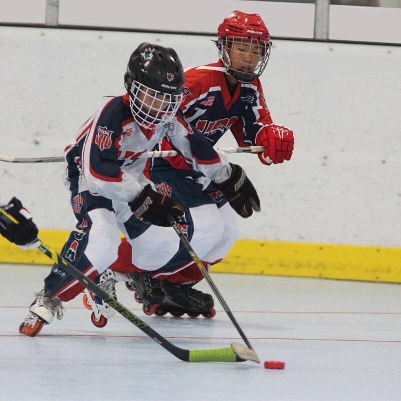 Rullehockey slitesterk mage med høy tetthet god treningspuck perfekt balansert for inline street rullehockeytrening på is