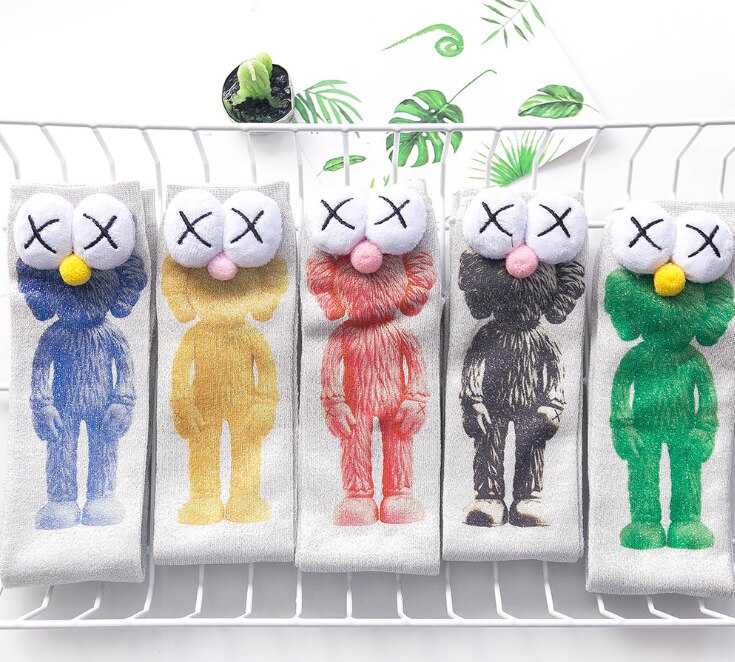 Kinderen Grote Ogen Vlinder Knie Sokken