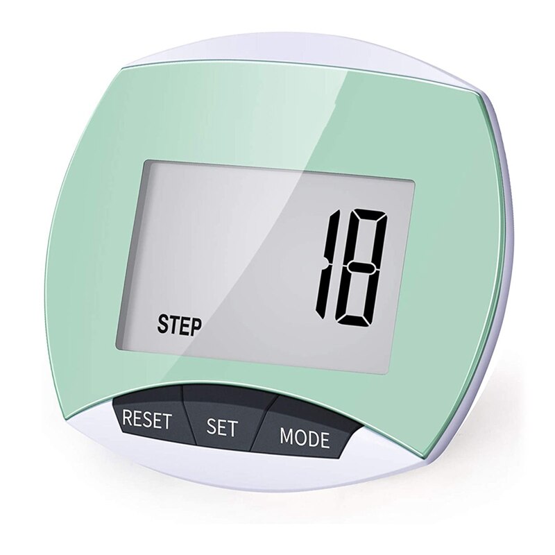 Best Pedometer, Simply Operation Walking Running Pedometer With Calories Burned And Steps Counting: Sky Blue
