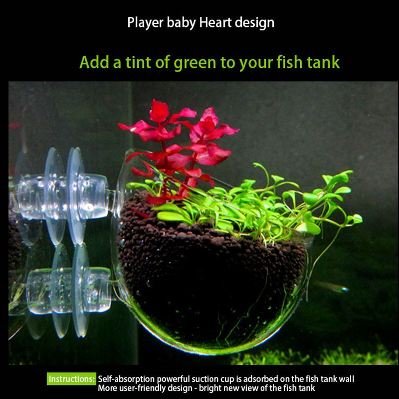 Akvarie frø vand græs potter let vandlevende plante akvarium dekoration landskab ornament