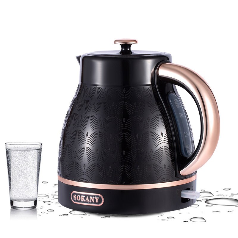 1.7 Liter Stainless Steel Electric Kettle. 2000W Fast Boil , Auto Shut-Off and Boil-Dry Protection.