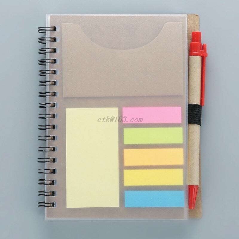 Sticky Notes Notepad Kawaii Stationery Diary Notebook with Pen Office School Supplies Student