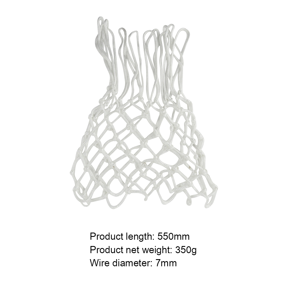 Basketball Hoop Mesh Net Durable Standard Size Nylon Thread Sports Backboard Rim Ball Pum Sports Entertainment