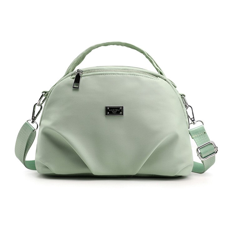 Casual Women Shoulder Bag Ladies Purse and Handbags Female messenger Bag Nylon Girl Travel crossbody Bags Bolsos: light green