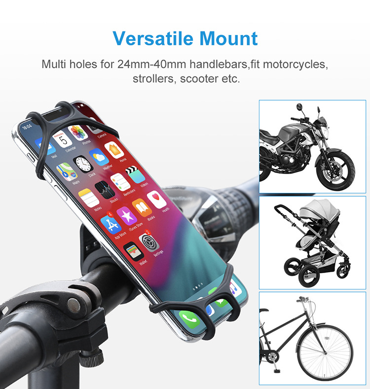 Bike Phone Holder Bicycle Mobile Cellphone Holder Motorcycle Suporte Celular For iPhone Samsung Xiaomi Gsm Houder