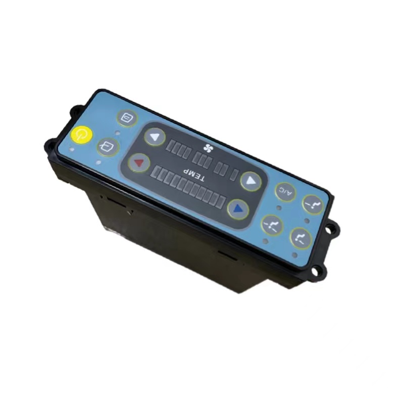 Excavator accessories Sanyi SY60 65 75-8 air conditioning control panel switch warm air switch air conditioning switch