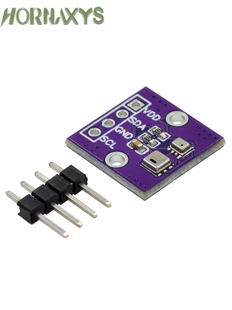 AHT20+BMP280 Temperature Humidity Air Pressure Module High-precision Digital Temperature Humidity and Air Pressure Sensor: Red