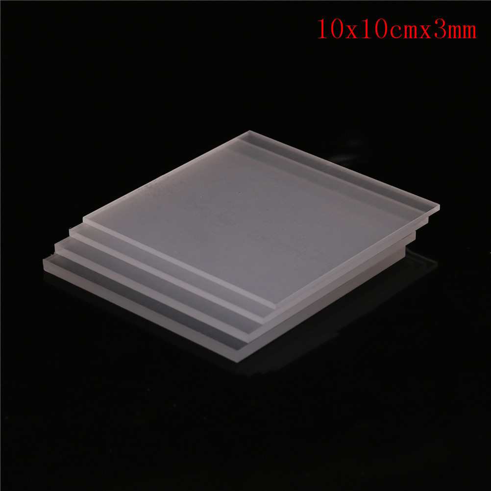 2-5mm tykkelse klar akryl perspex ark skåret plast gennemsigtigt bord perspex panel: A2